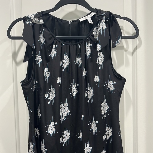 Derek Lam 10 Crosby Silk Mini Floral Sleeveless  Dress Sz 6 - Picture 3 of 9